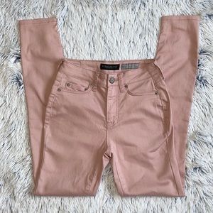 Aeropostale High Waisted Jeggings 00 Stretch Pink
